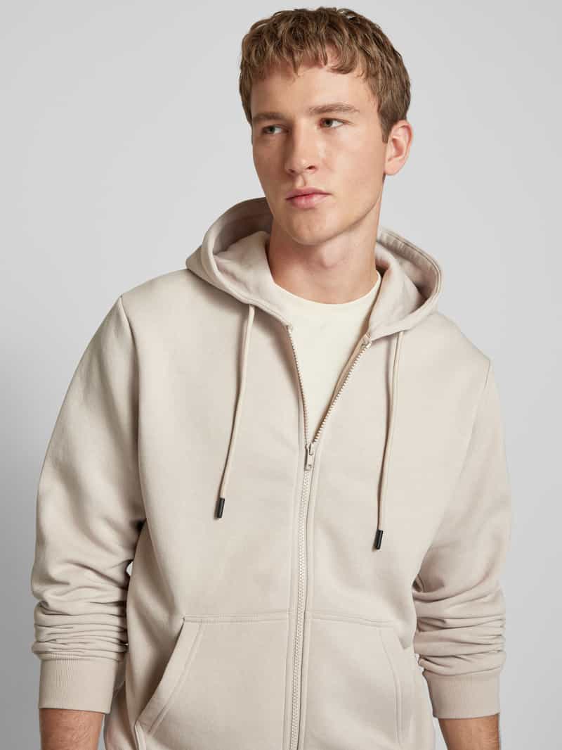 jack & jones Sweatjack met steekzakken opzij model 'BRADLEY'