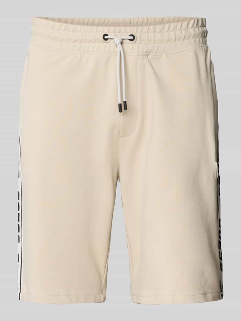 Guess Activewear Korte broek met elastische band en tunnelkoord