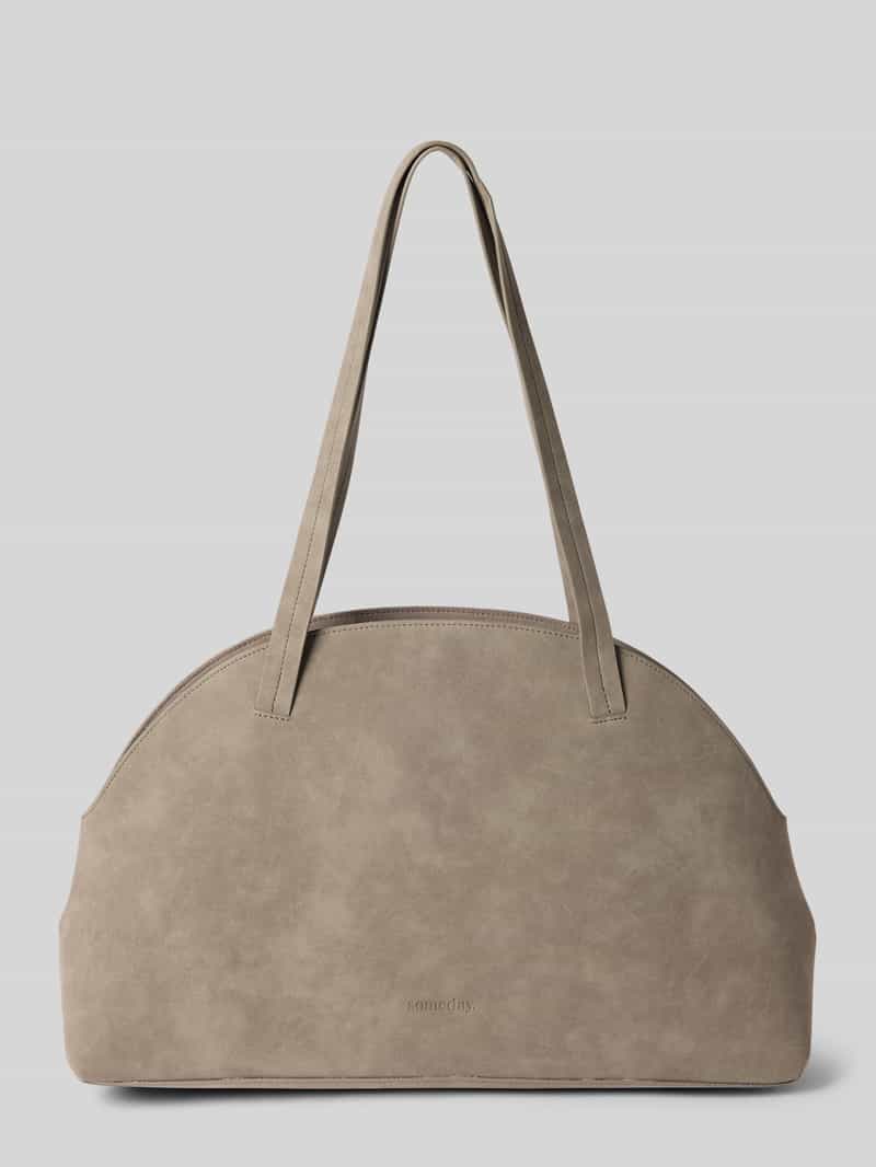 Handtas in reliëflogo model 'Balour'