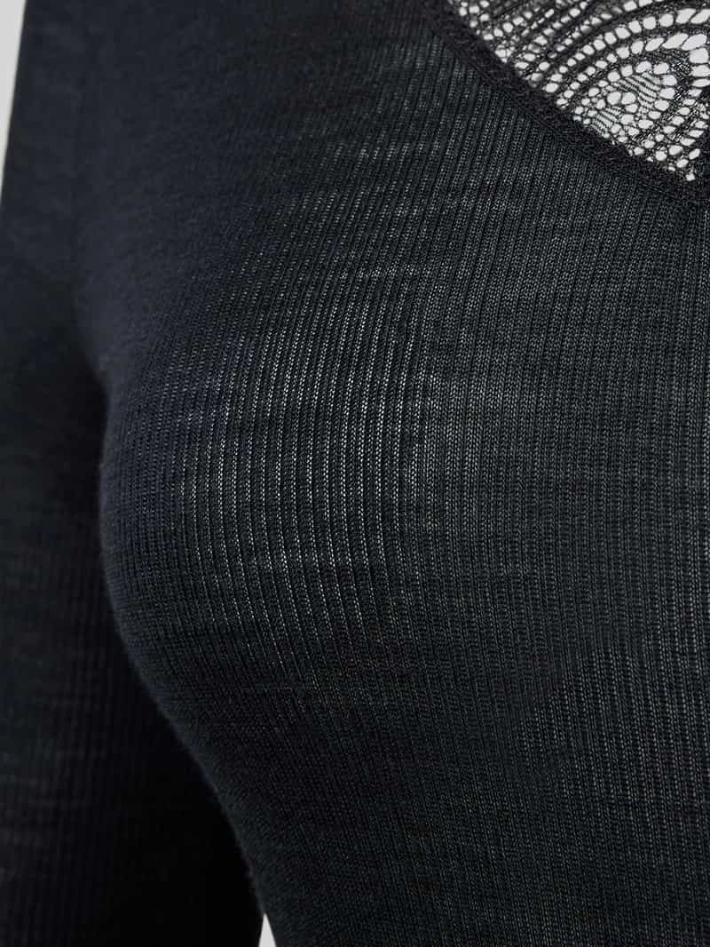 Hanro Shirt met 1 2-mouwen