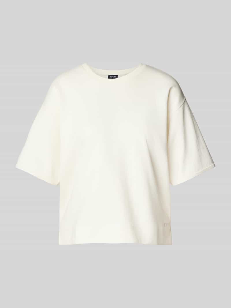 Joop! Oversized T-shirt met labelstitching