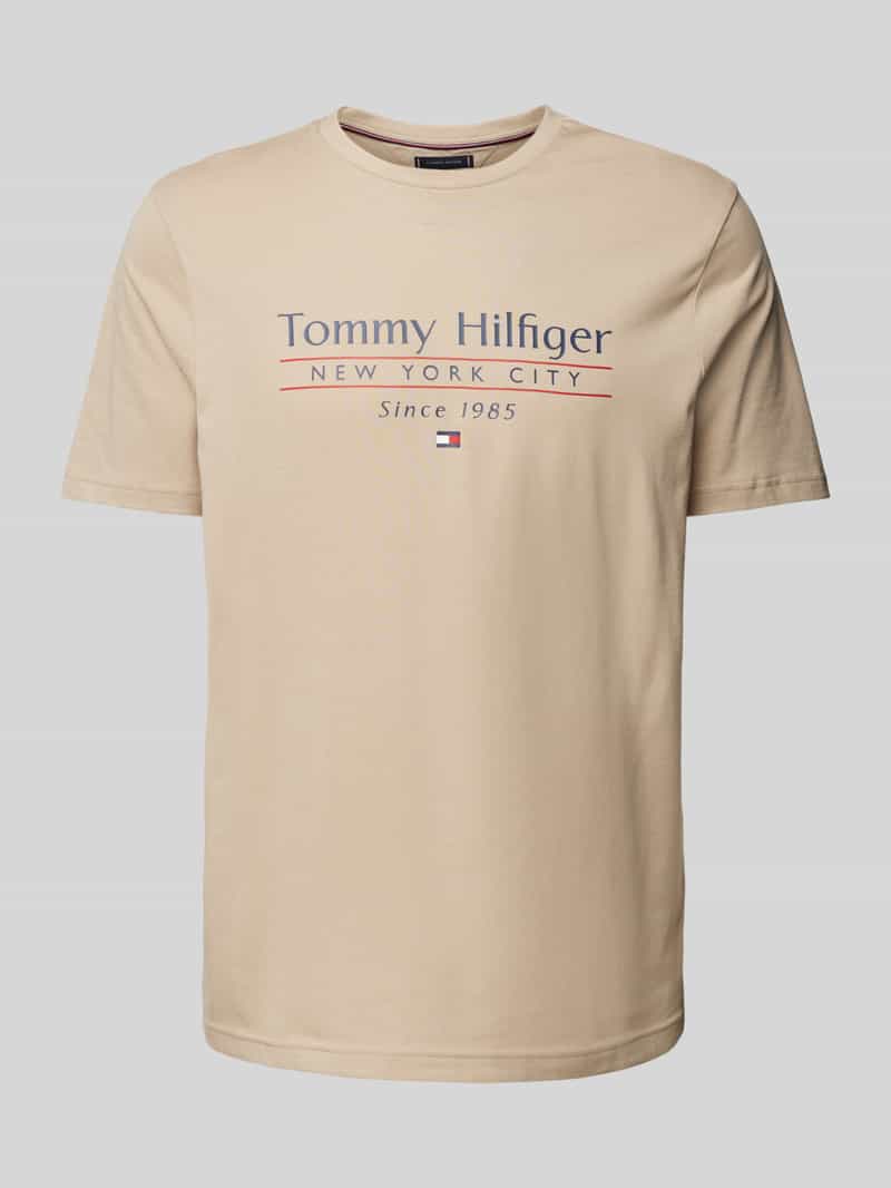 Tommy Hilfiger T-shirt met labelprint