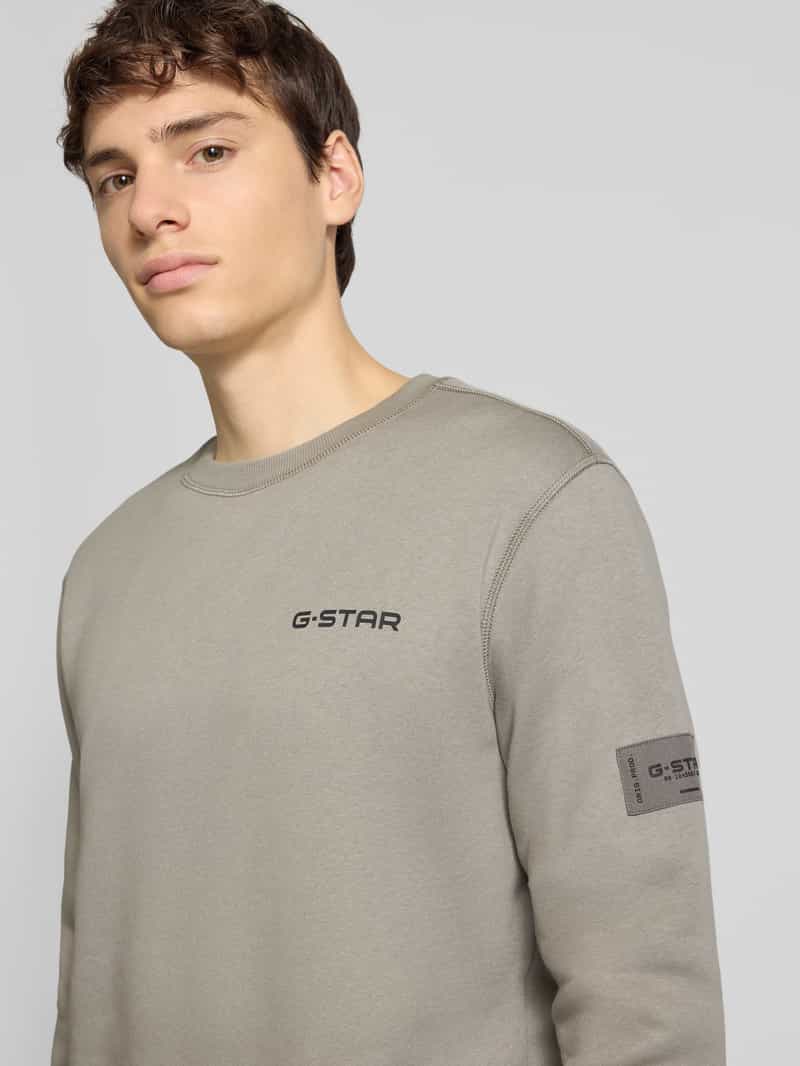 G-Star Raw Sweatshirt met labelprint