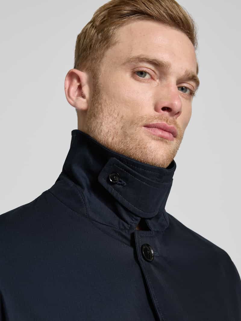 Boss Lange jas met strookzakken model 'Clark'
