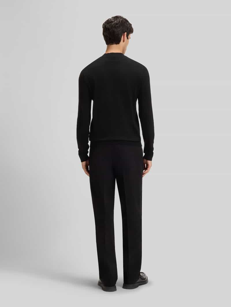 HUGO Regular fit pullover van viscosemix model 'San Marc-CV'