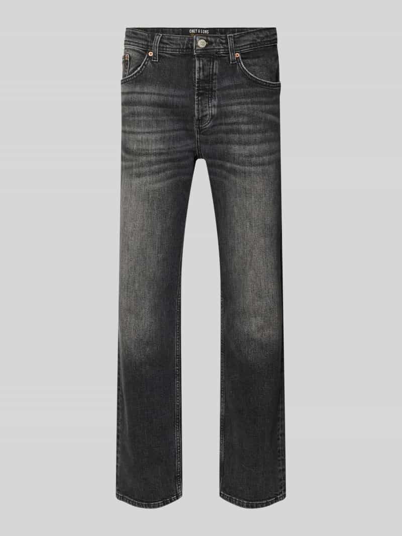 straight fit jeans van katoenmix model 'EDGE PERFORMANCE WB 38'