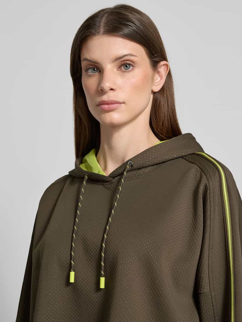 Marc Cain Hoodie met tunnelkoord