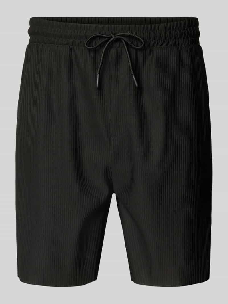 Only & Sons Regular fit korte broek met structuurmotief model 'DRUM LIFE'