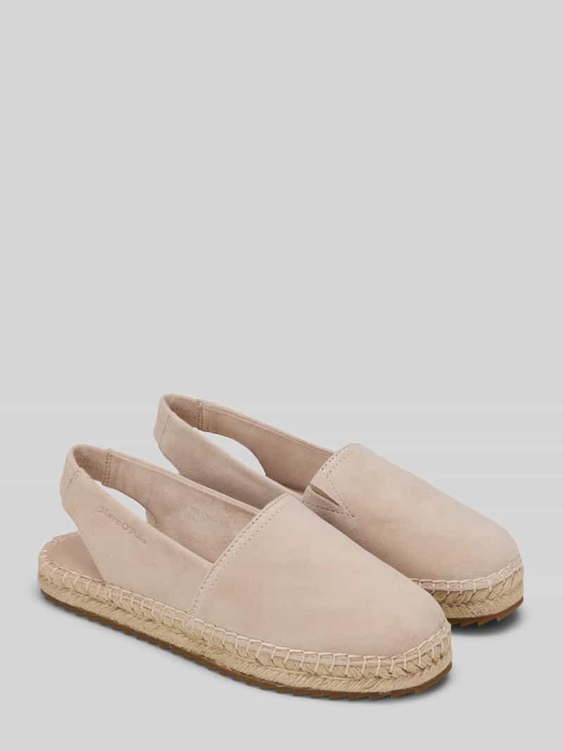 Espadrilles van suède van echt leer model 'GEM'