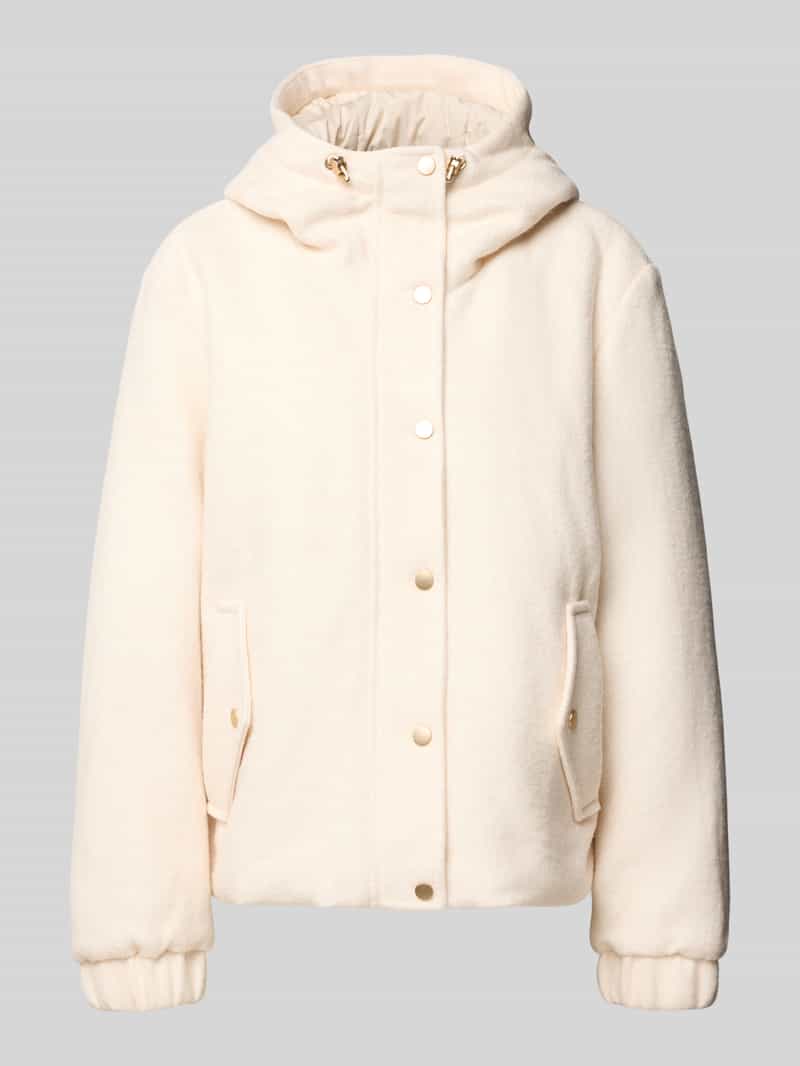 White Label Regular fit jack met wol