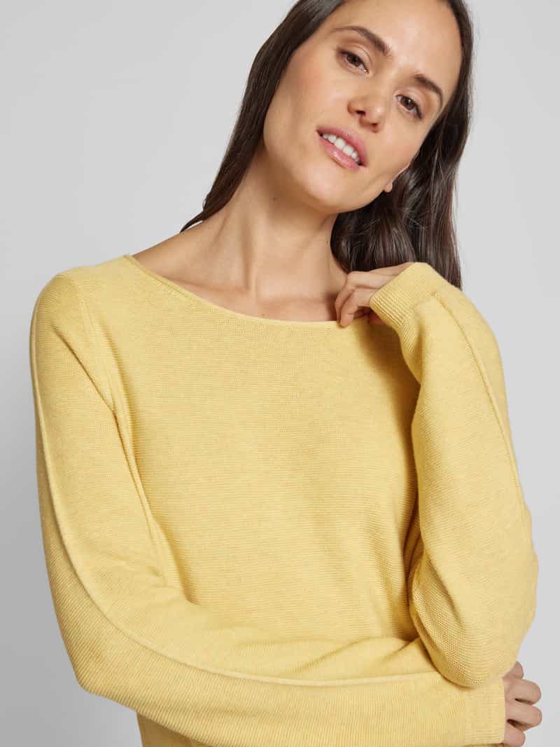 Christian Berg Woman Gebreide pullover met ballonmouwen
