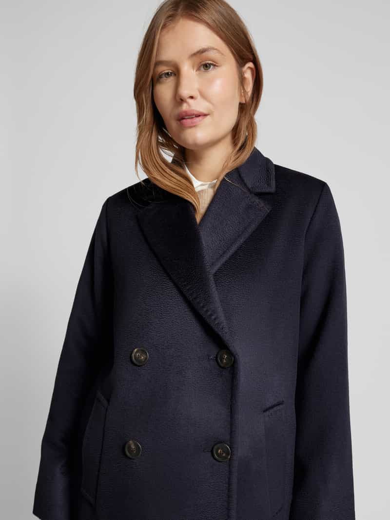 Weekend Max Mara Lange jas met reverskraag model 'ZUM'