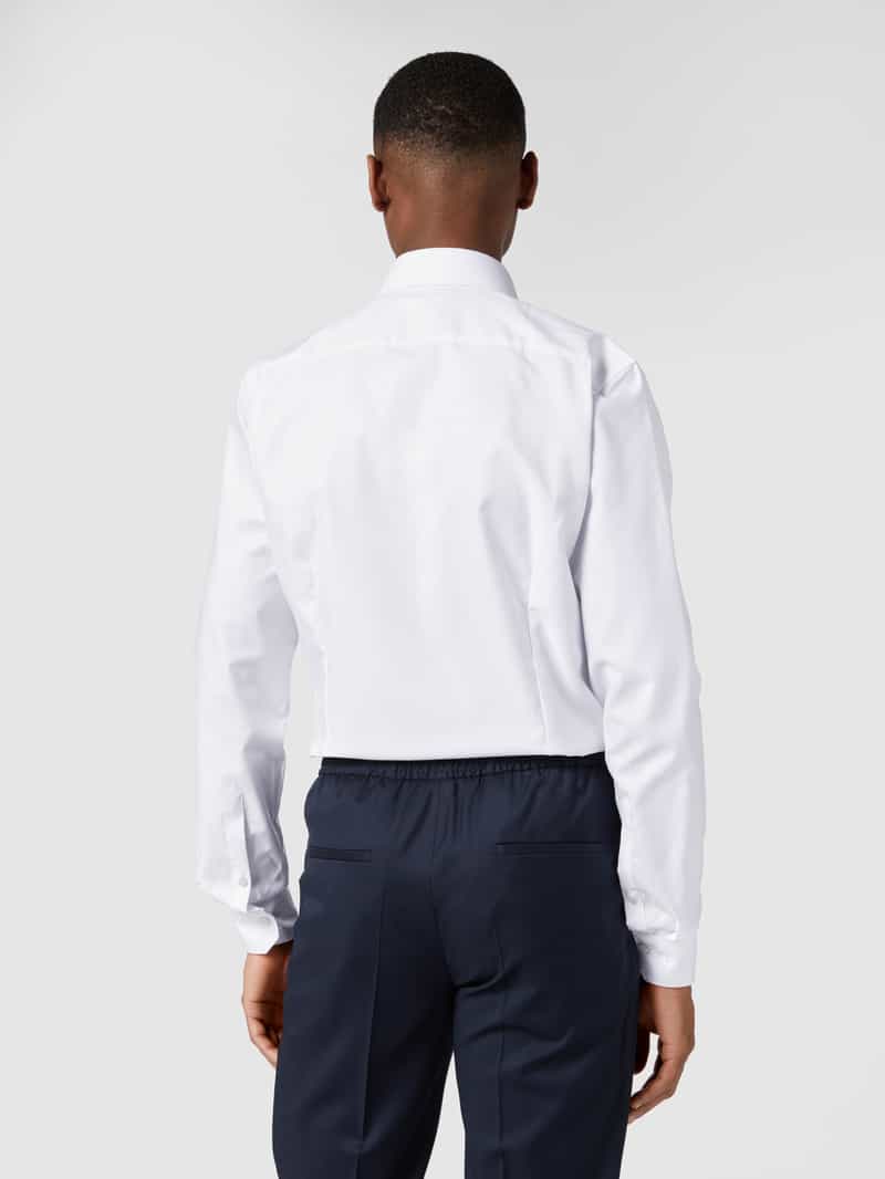 Super slim fit zakelijk overhemd van twill OLYMP No. Six
