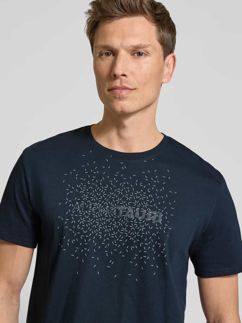 AlphaTauri T-shirt met labelprint model 'JUMMO'