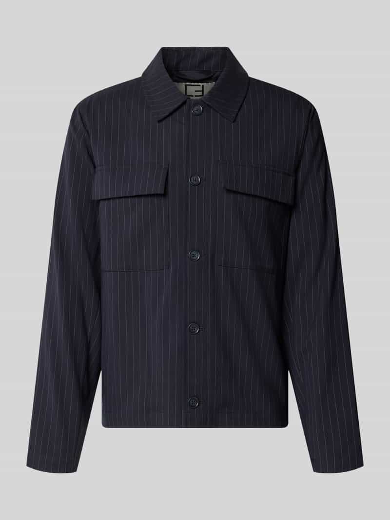 Casual friday Regular Fit overhemdjack met borstzakken model 'GAEL'