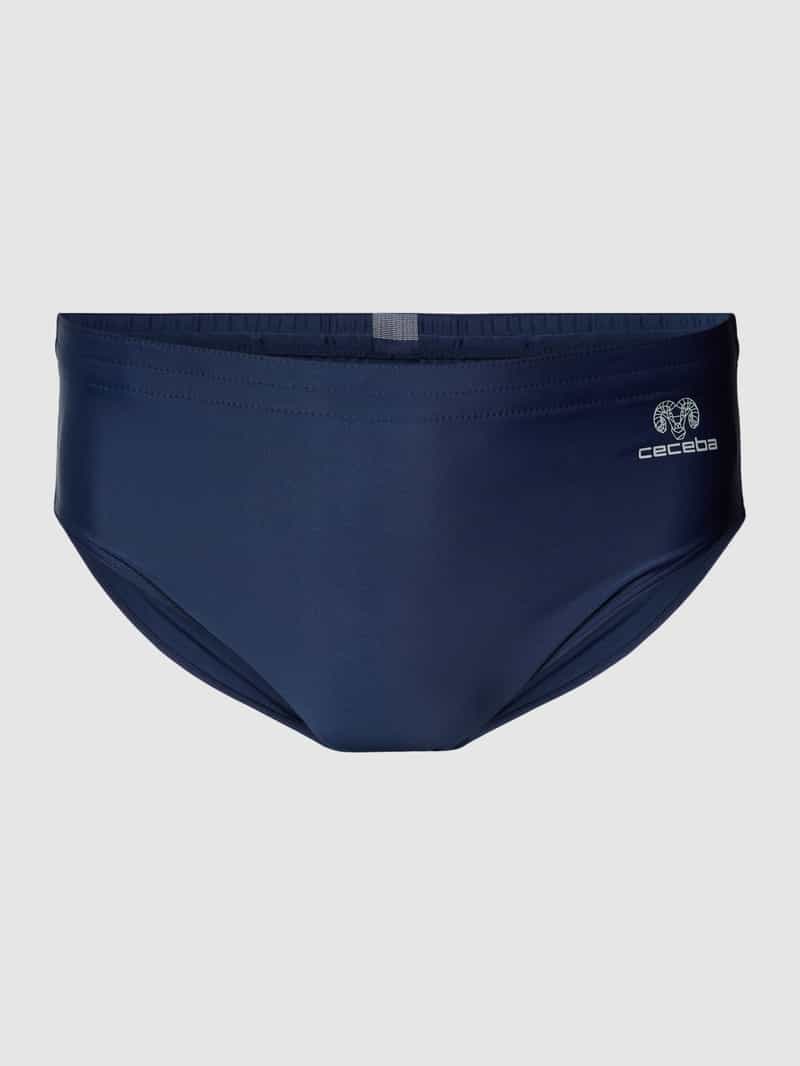 PLUS SIZE zwembroek met labelprint, model 'ATLANTA' Ceceba Plus