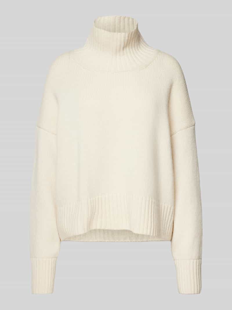 LANIUS Gebreide pullover met opstaande kraag