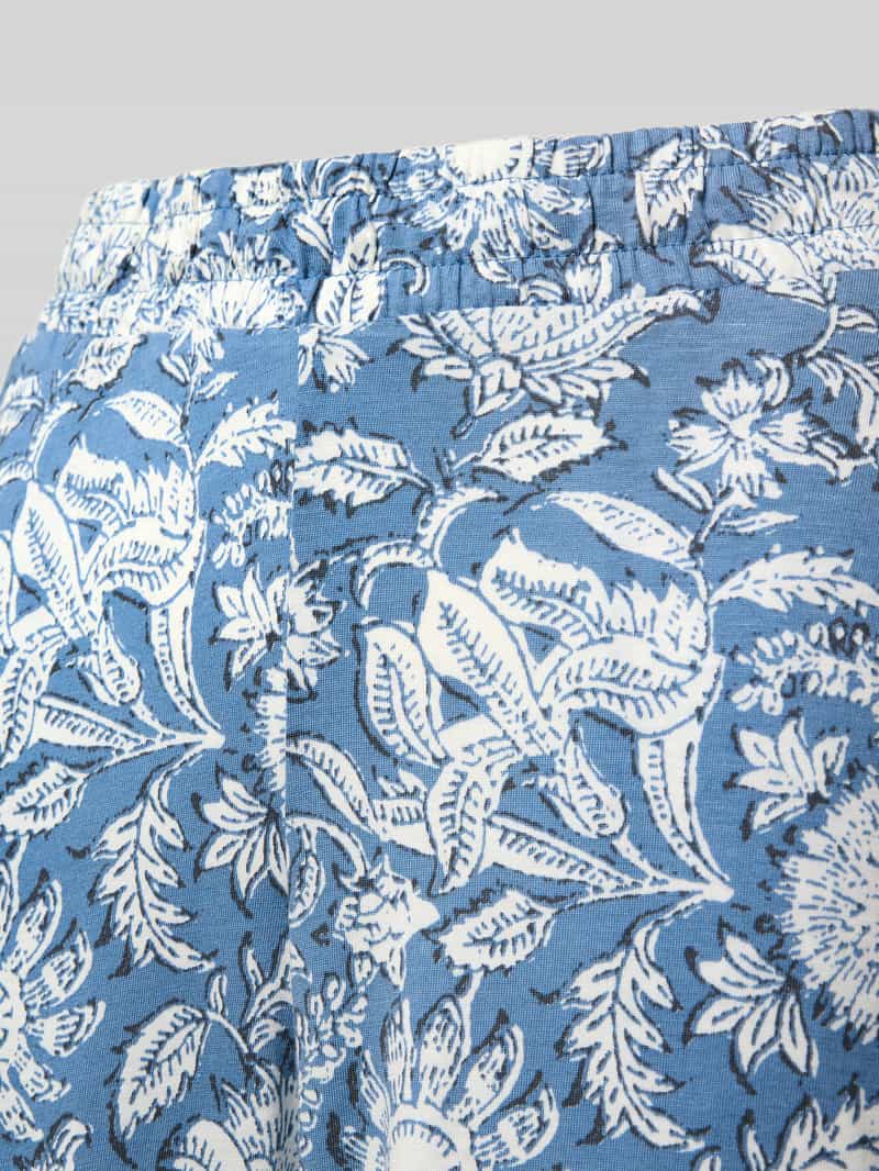 Christian Berg Woman Relaxed fit pyjamabroek met all-over bloemenprint