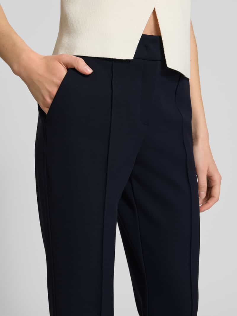 OPUS PANTS Flared stoffen broek met steekzakken model 'Luane'