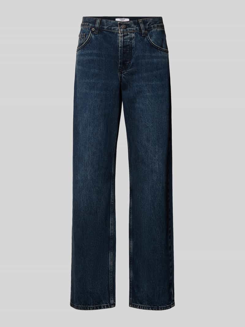 wide fit jeans van puur katoen model 'EMBER'