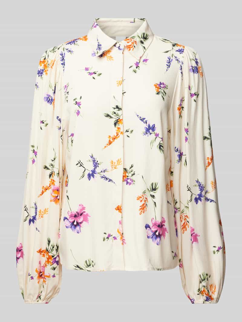 YAS Regular fit blouse met ballonmouwen model 'ASINA'