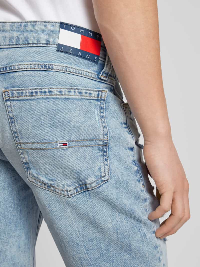 Tommy Jeans Korte regular fit jeans in 5-pocketmodel model 'RONNIE'