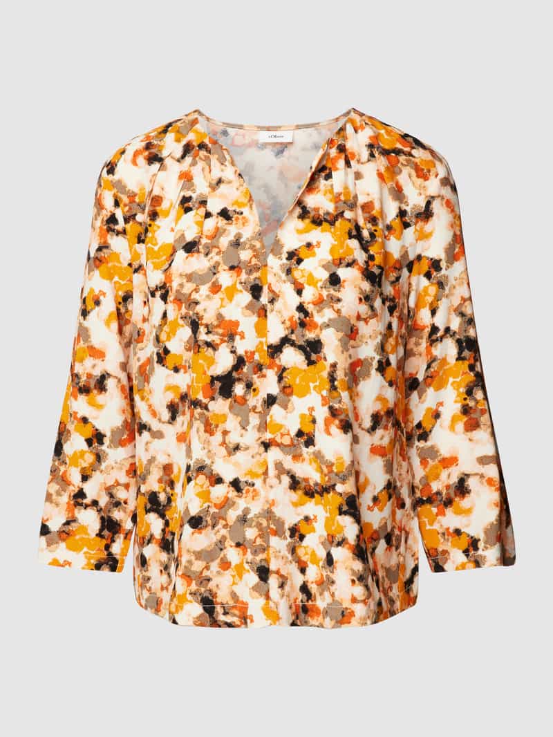 s.Oliver BLACK LABEL Blouse met 3 4-mouwen