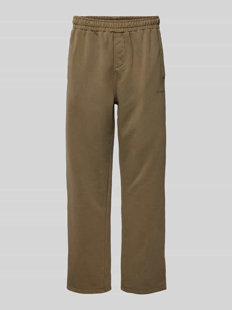 Pegador Regular fit sweatpants met labelstitching