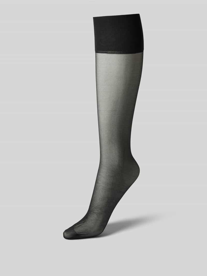 Falke Fijne kniekousen van 20 DEN in een matte look
