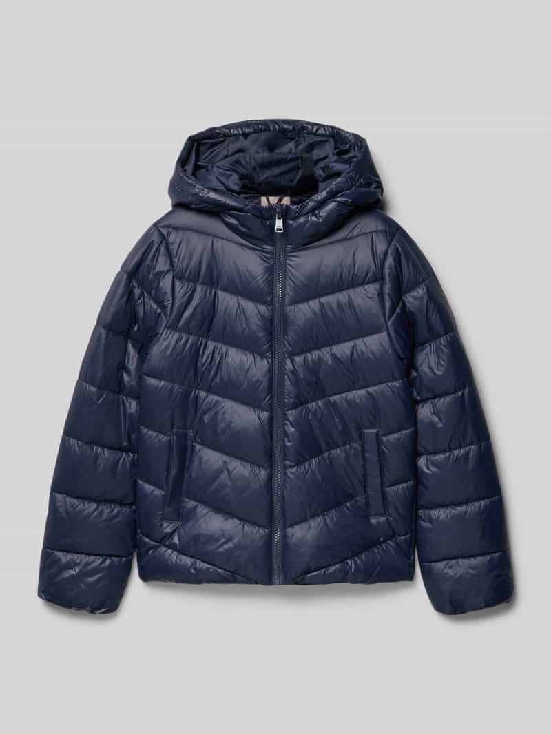 Only Regular fit gewatteerd jack met capuchon model 'KAJSA'