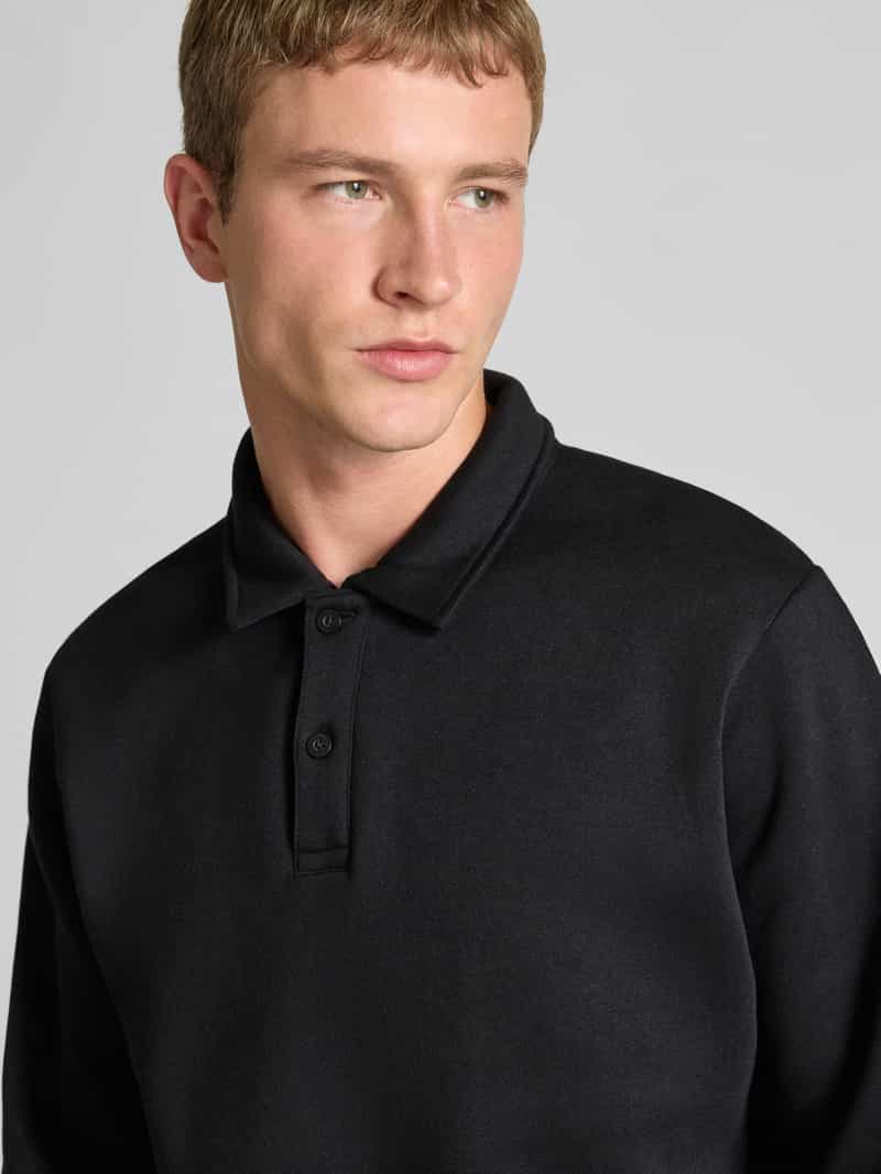 jack & jones Sweatshirt met kentkraag model 'BRADLEY'