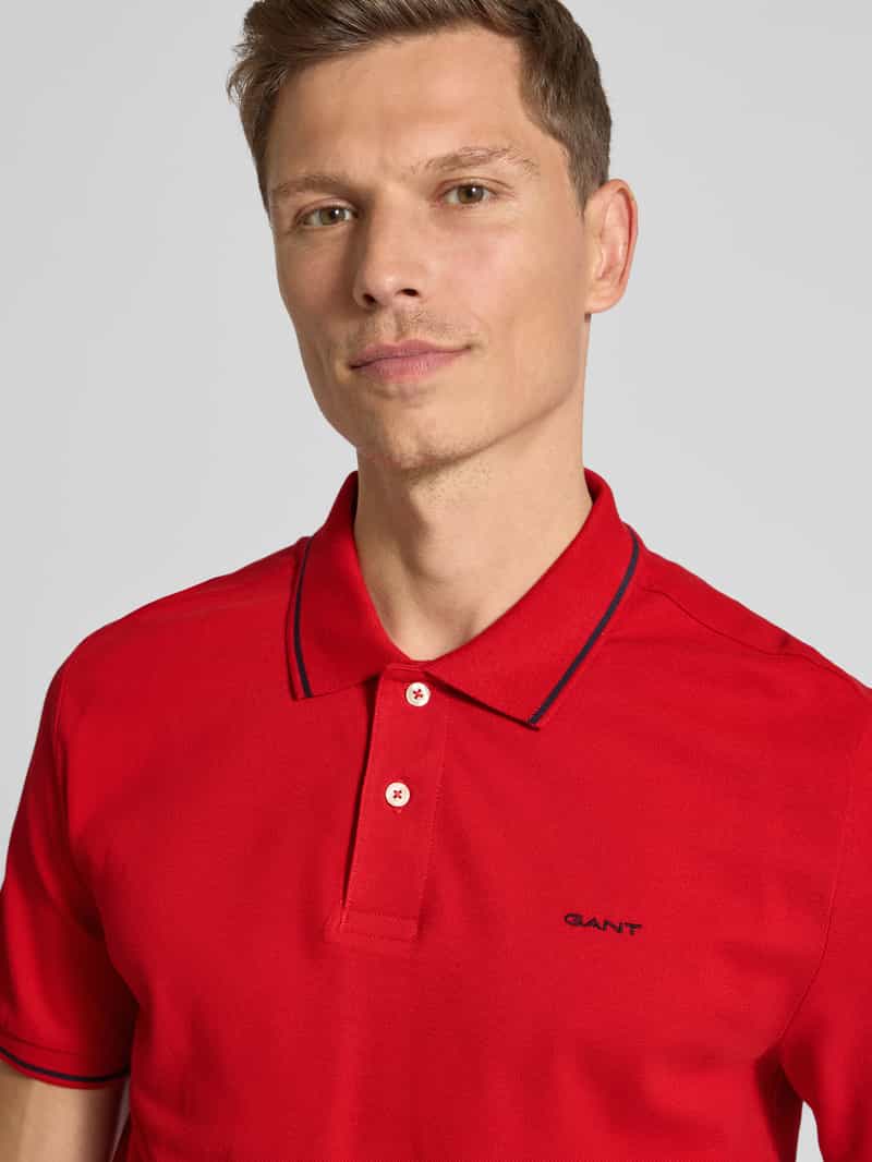 Gant Poloshirt met labelstitching