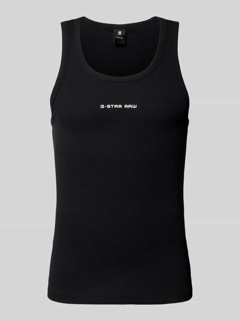 G-Star Raw Tanktop met labelprint