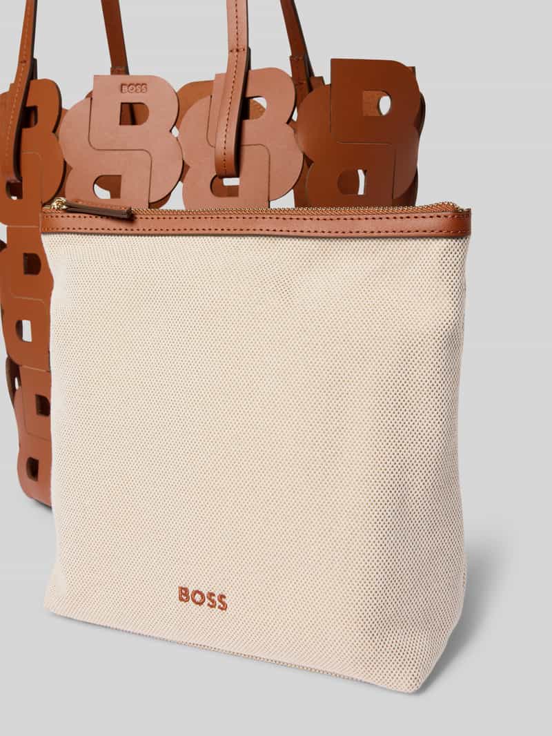 Boss Tote bag met draagband model 'Lindah'