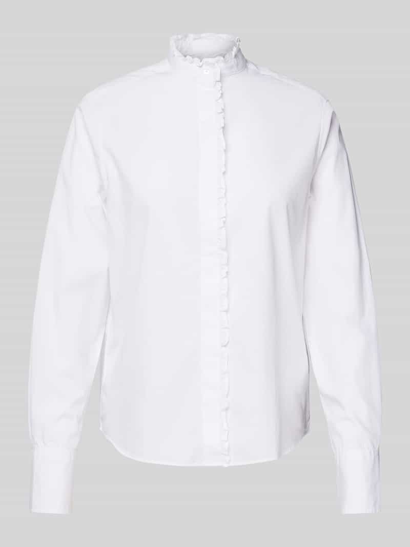 Gant Regular fit overhemdblouse met opstaande kraag