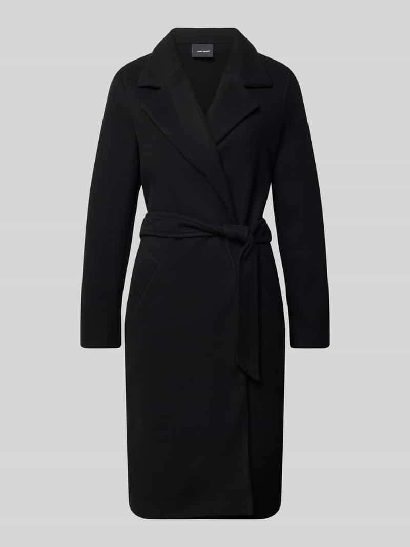 Vero Moda Relaxed fit lange jas met strikceintuur model 'FORTUNEAYA'