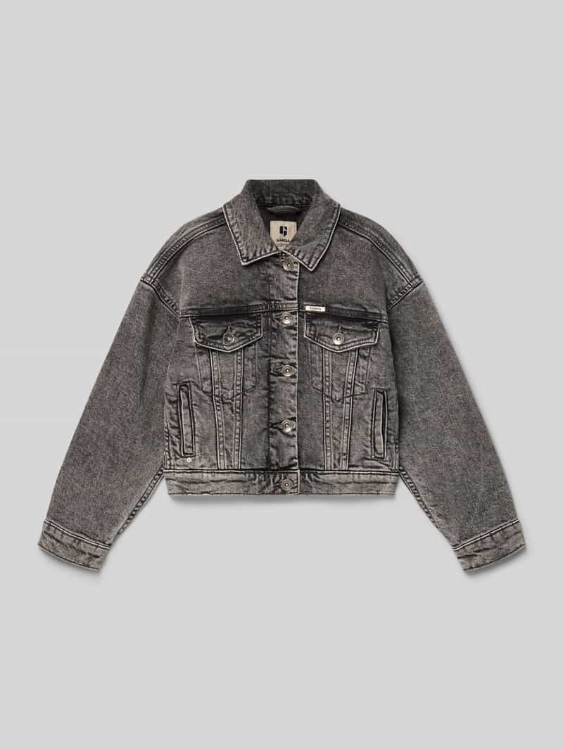 Garcia Regular fit jeansjack met biologische katoen