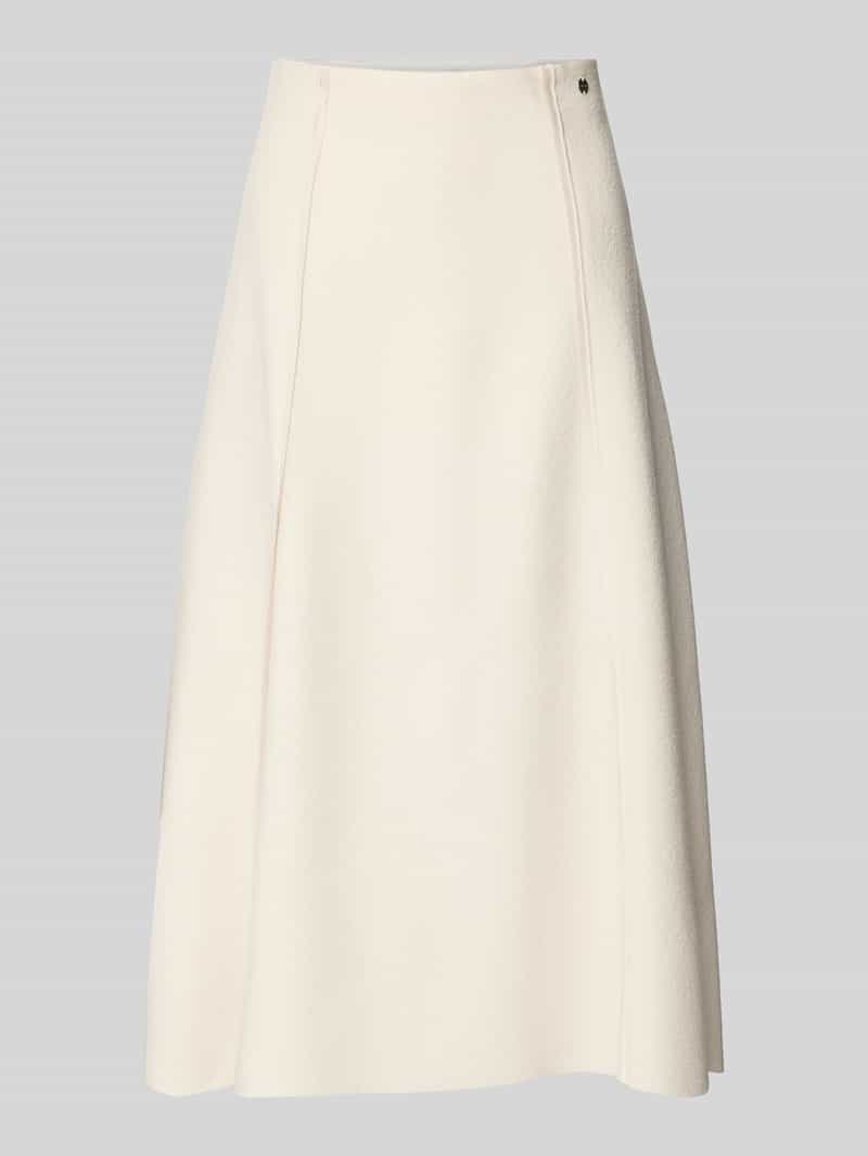 Marc Cain Midirok van wol met deelnaden