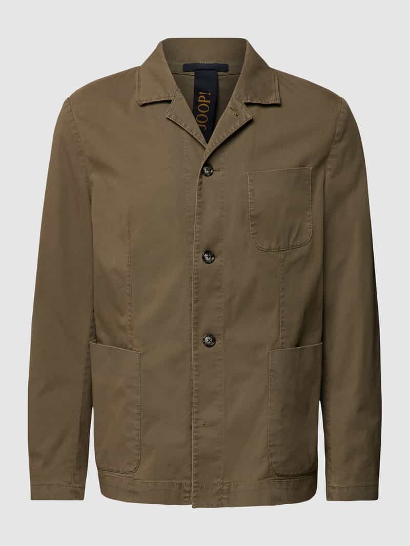 JOOP! Collection Loose fit overhemdjack met stretch