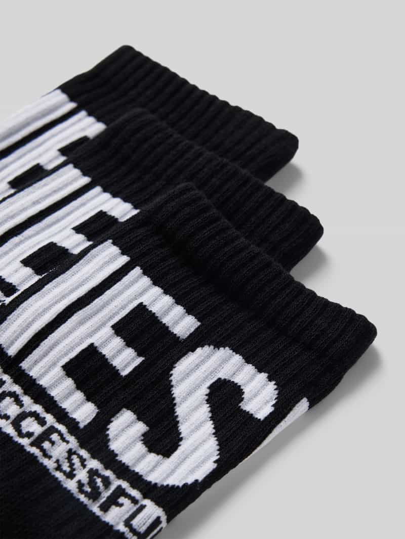 Diesel Sokken met labelprint in een set van 3 paar
