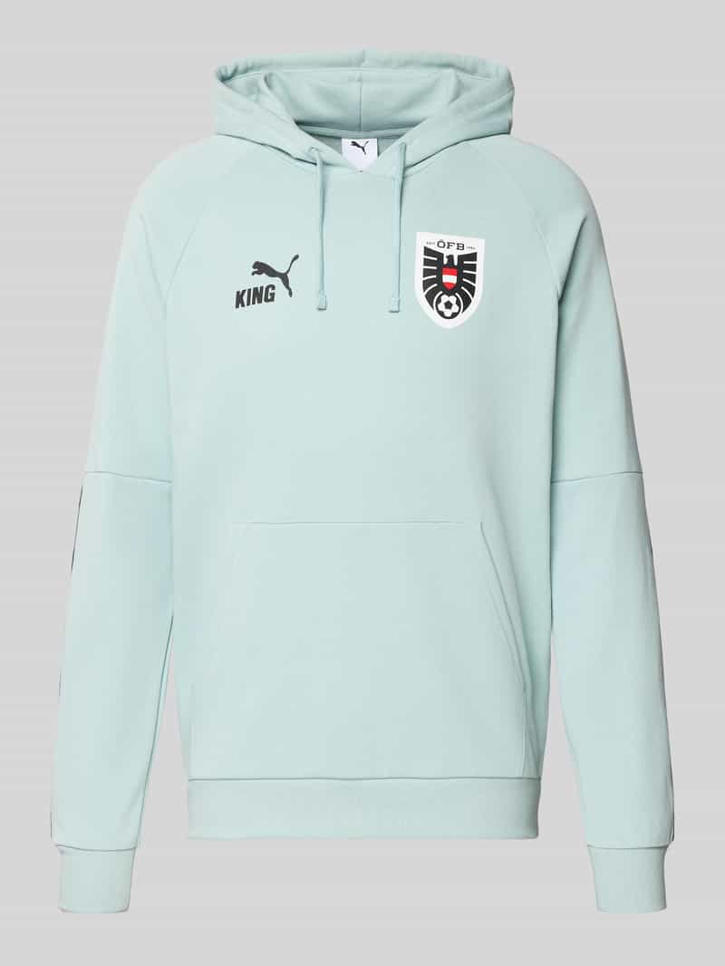 Hoodie met kangoeroezak model 'ÖFB KING'