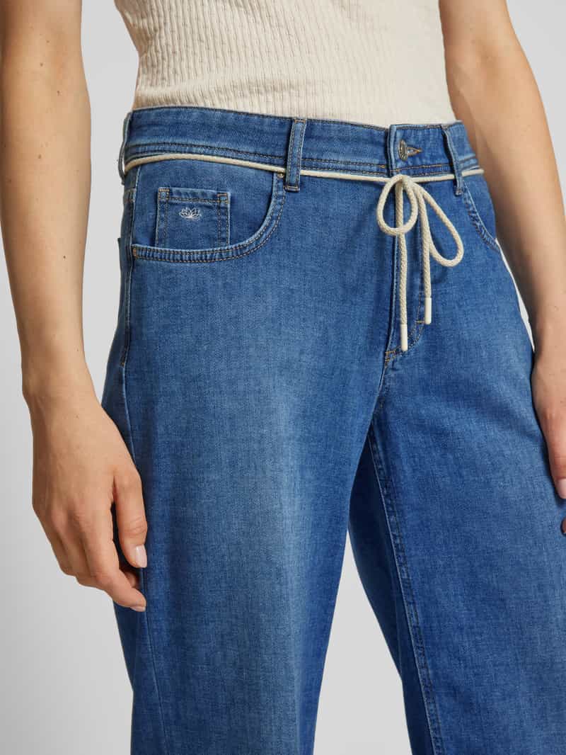 BRAX Regular fit jeans met strikceintuur model 'Style.Morgan'