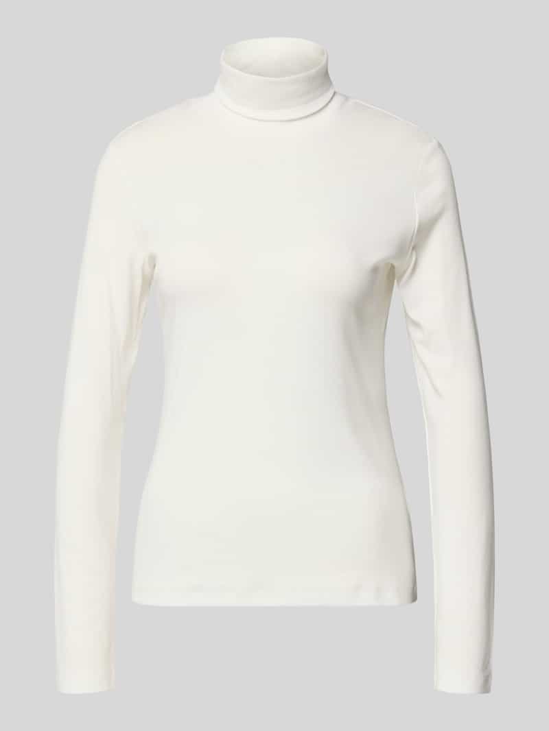 Tom Tailor Regular fit shirt met lange mouwen van katoenmix met col