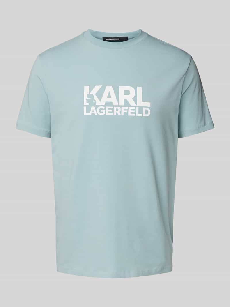 Karl Lagerfeld T-shirt met labelprint