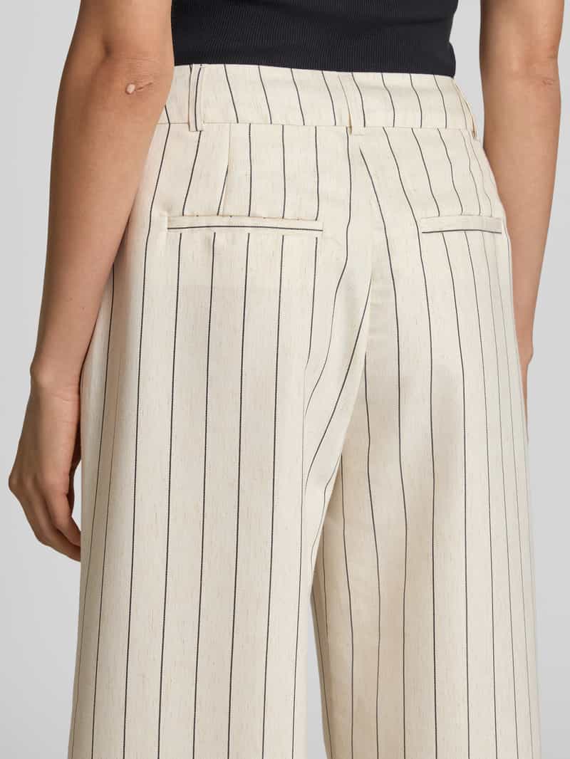 comma Culotte van viscosemix met steekzakken