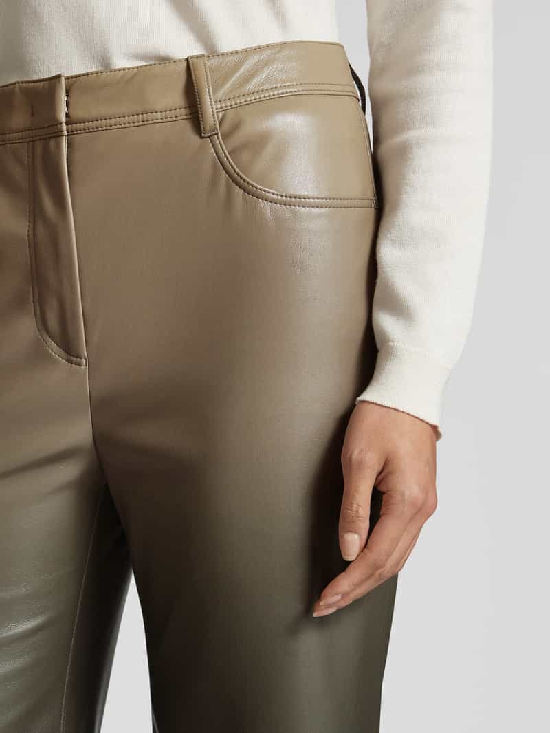 Marc Cain Stoffen broek met steekzakken