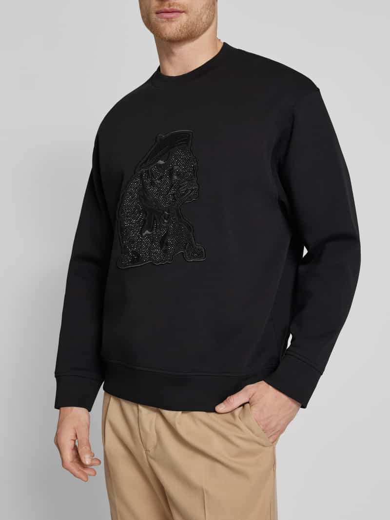 Emporio Armani Sweatshirt met labeldetail