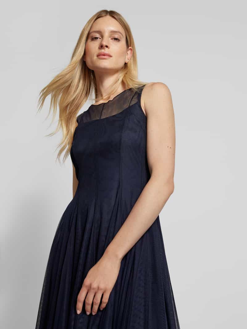 V by Vera Mont Cocktailjurk met plooien