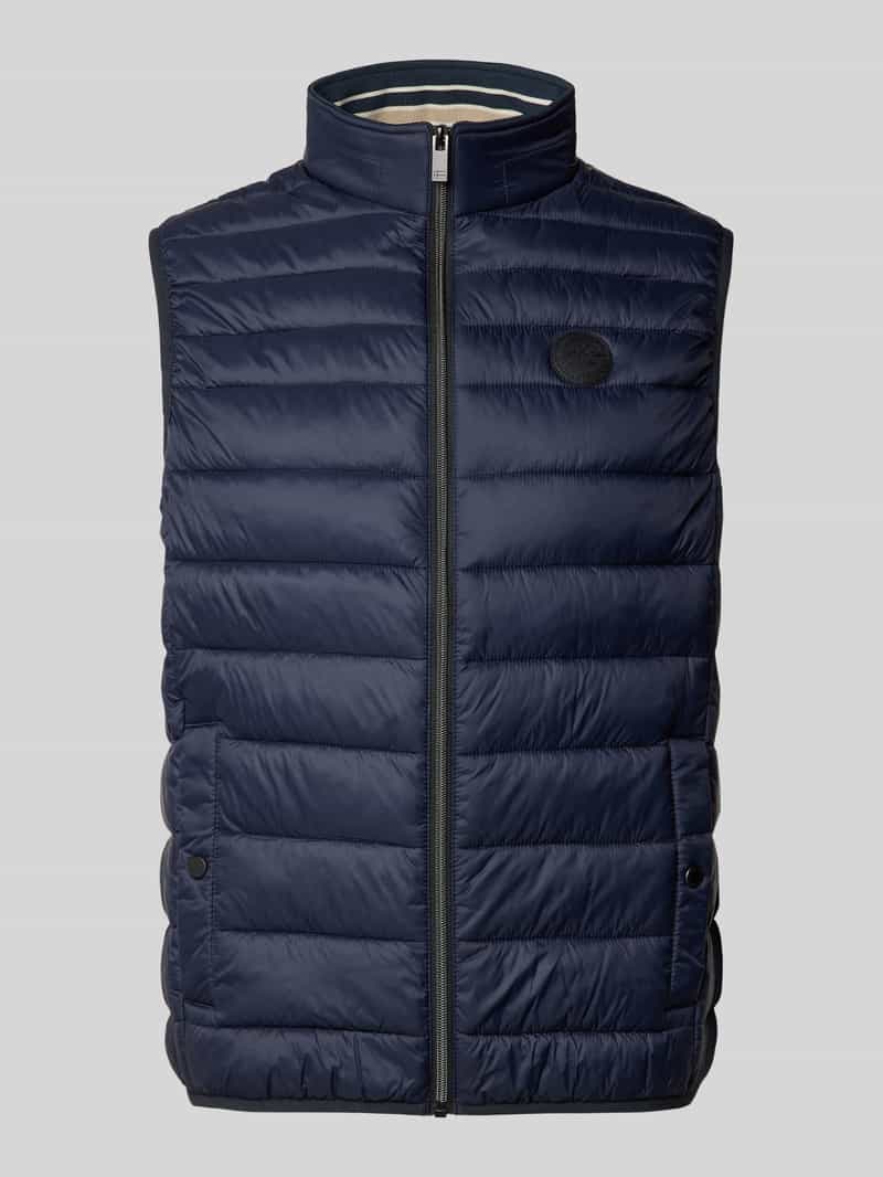 Christian Berg Men Regular fit bodywarmer met opstaande kraag