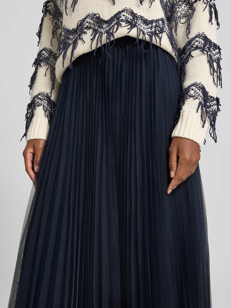 Oui Midirok met plissévouwen